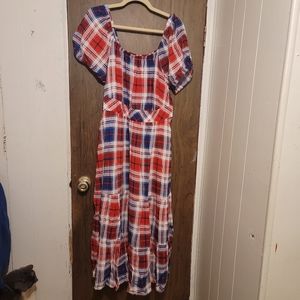 Torrid Gingham Midi Dress